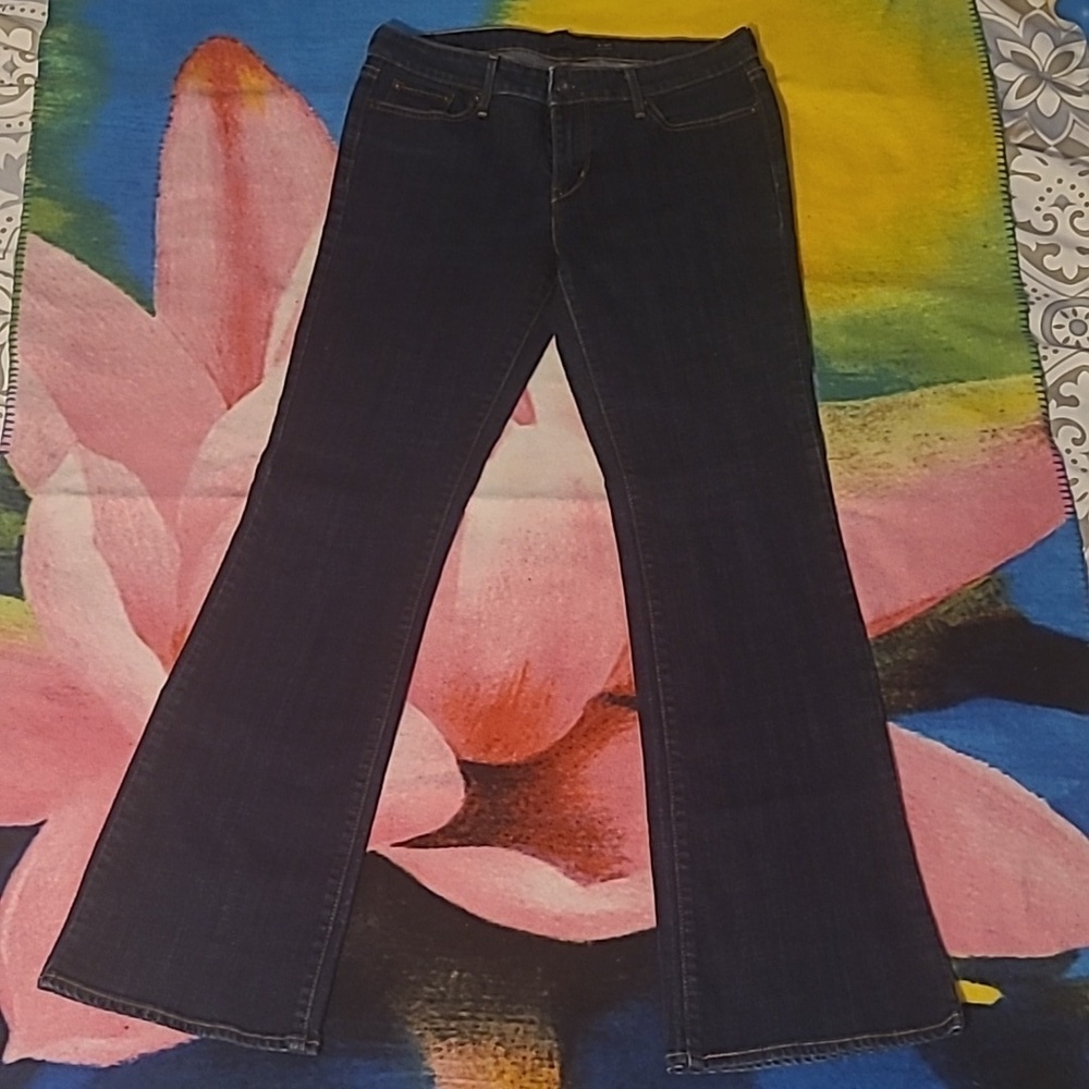 Levi's Jeans Slight Curve Classic bootcut size 8 / 29 dark wash Stretch